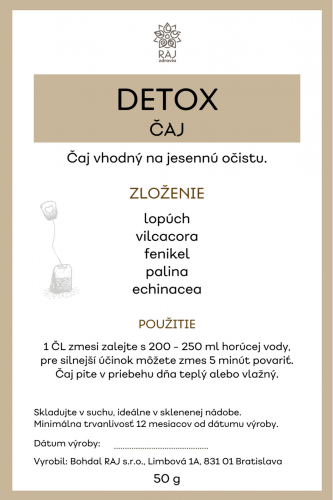 Detox čaj